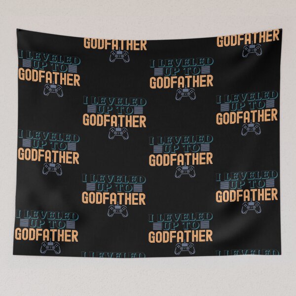 Item preview, I Leveled Up to Godfather Funny Gamer Pregnancy Announcement designed and sold by LuxeGraphix.