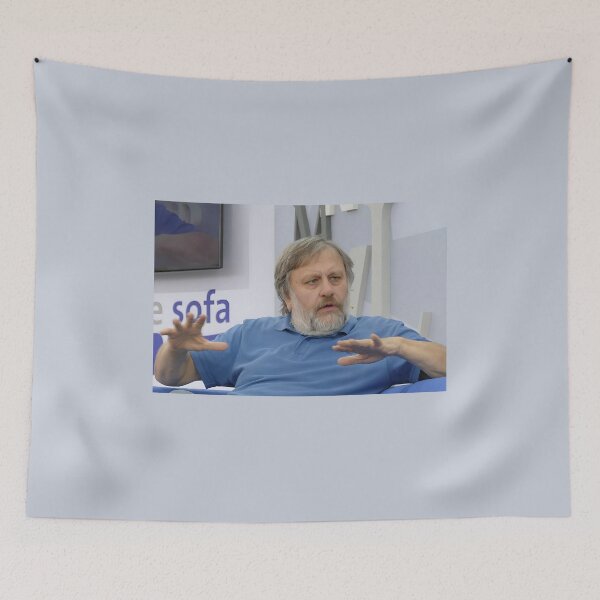 Item preview, Slavoj Žižek | Philosophical Thinker Portrait Retro Style designed and sold by MichaelLovell92.