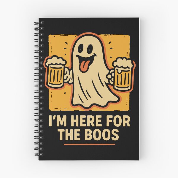 Item preview, I'm Here For The Boos Funny Halloween Saying designed and sold by LuminOrb.