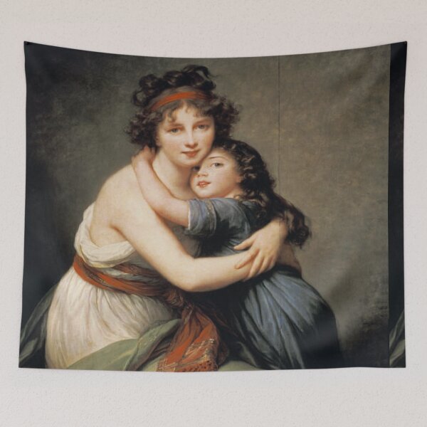 Item preview, The artist with her daughter,  designed and sold by SharonTheFirst.