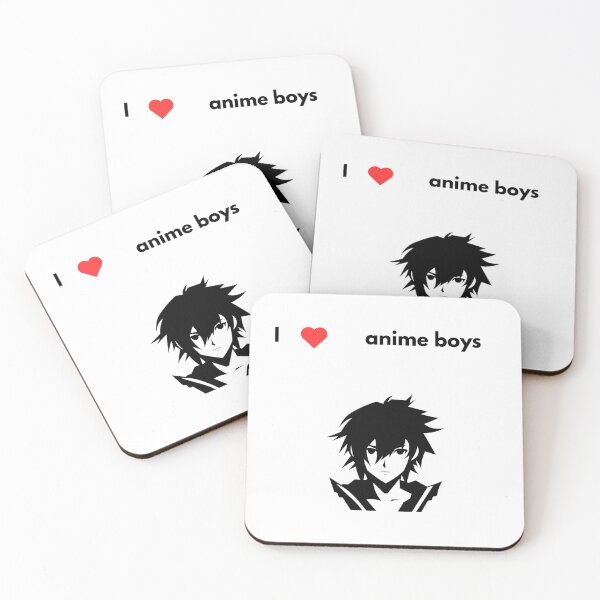 Item preview, I love anime boys - Funny Anime Quote designed and sold by Kouichi1990.