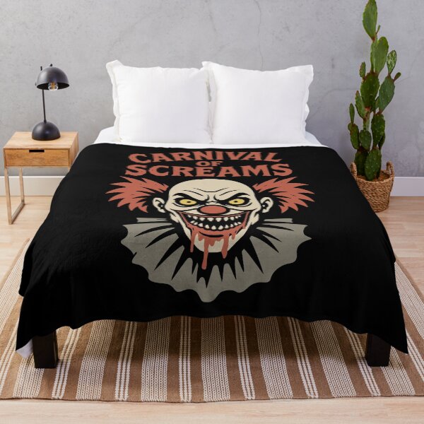 Item preview, Carnival of Screams Evil Clown Horror Halloween designed and sold by SnappyPNG.