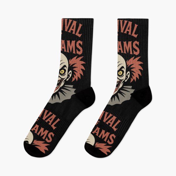 Item preview, Carnival of Screams Evil Clown Horror Halloween designed and sold by SnappyPNG.