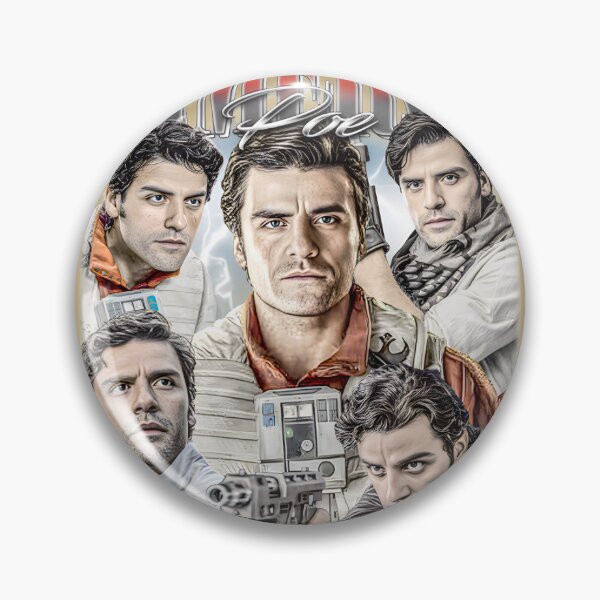 Item preview, Poe Dameron Vintage Retro Collage Art | Limited Edition designed and sold by TimothyAtkinson.