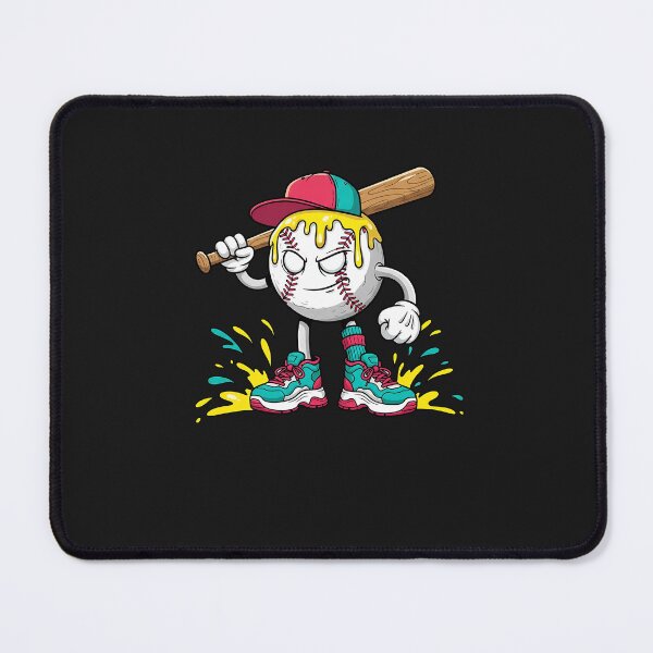 Item preview, Funny Ice Cream Drip Baseball Spots Baseballer Artwork designed and sold by diyoor.