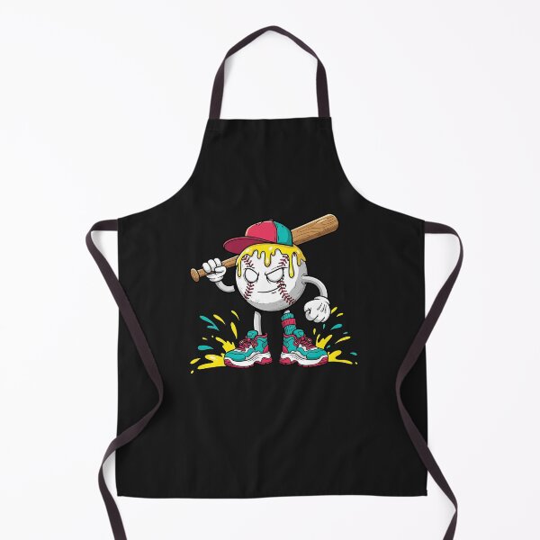 Item preview, Funny Ice Cream Drip Baseball Spots Baseballer Artwork designed and sold by diyoor.
