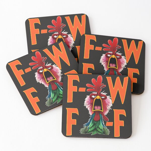 Item preview, F-CAW-F Chicken Funny Rooster designed and sold by Dawesgew.