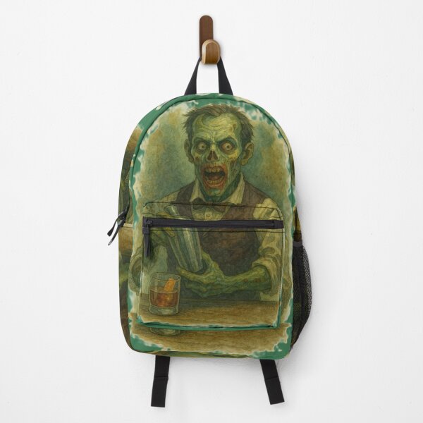 Item preview, Zombie Bartender – Undead Cocktail Art designed and sold by LaBottDiPonga.