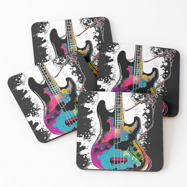 Item preview, Abstract Electric Bass Illustration Music Series designed and sold by FELISASAMPERT.