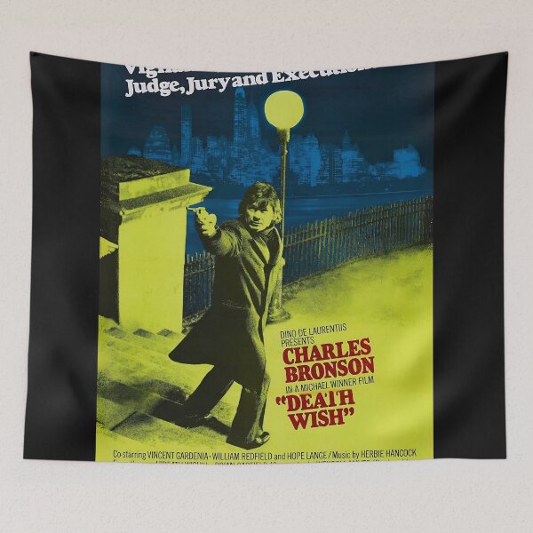 Item preview, Death Wish Movie Poster – 1974 Classic Vigilante Film Print designed and sold by neildoch.