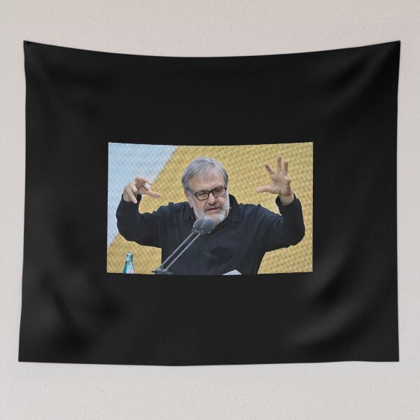 Item preview, Slavoj Žižek | Intense Philosophy Speech Artwork designed and sold by MichaelLovell92.