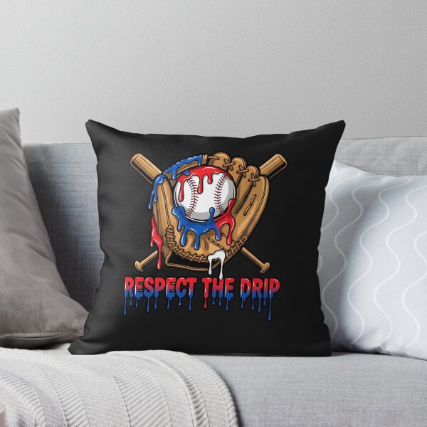 Item preview, Red White Blue Baseball Ice Cream Drip Youth Boys Baseball  designed and sold by diyoor.
