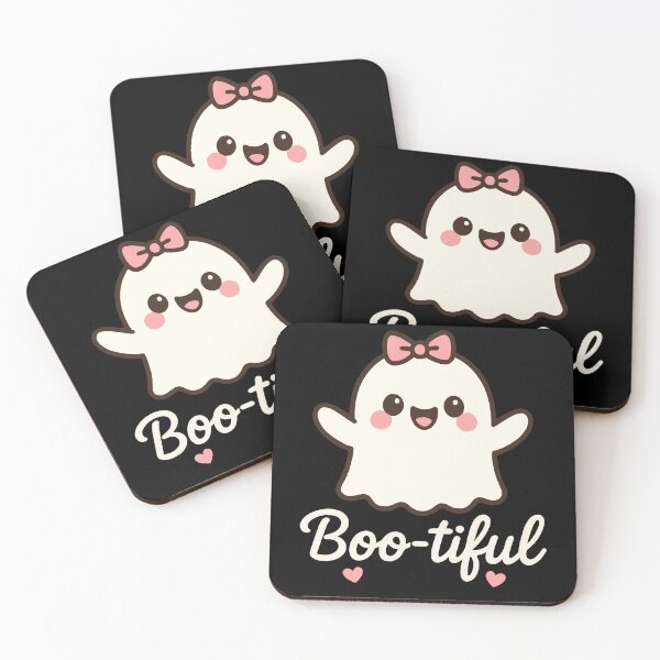 Item preview, Cute Boo-Tiful Ghost Halloween Party Fun designed and sold by LuminOrb.