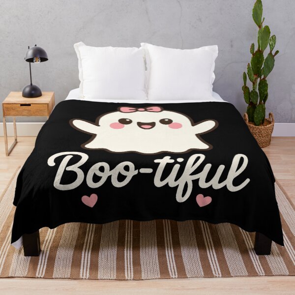 Item preview, Cute Boo-Tiful Ghost Halloween Party Fun designed and sold by LuminOrb.