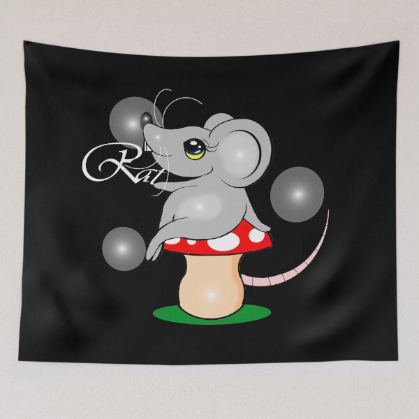 Item preview, Charming Rat (mouse) designed and sold by Shirley cute art .