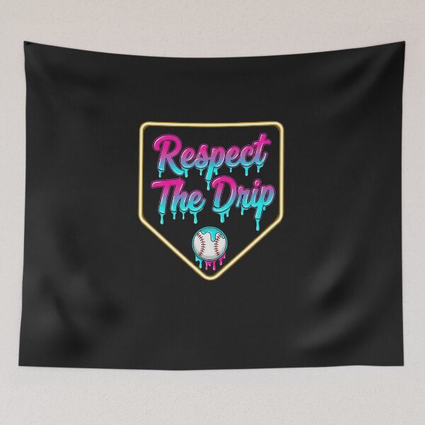 Item preview, Respect The Drip Baseball Boys Ice Cream Funny Baseball  designed and sold by diyoor.