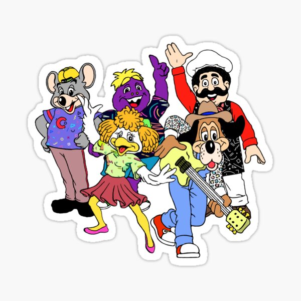 Munch’s Make Believe Band - Grouped Together Sticker