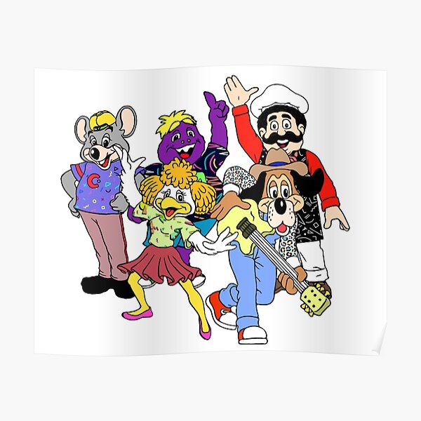 Chuck E Cheese Posters | Redbubble