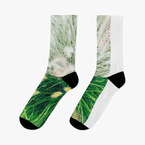 Item preview, Ornamental Grass Stalks Pattern faded / vivid split designed and sold by Dryft7.