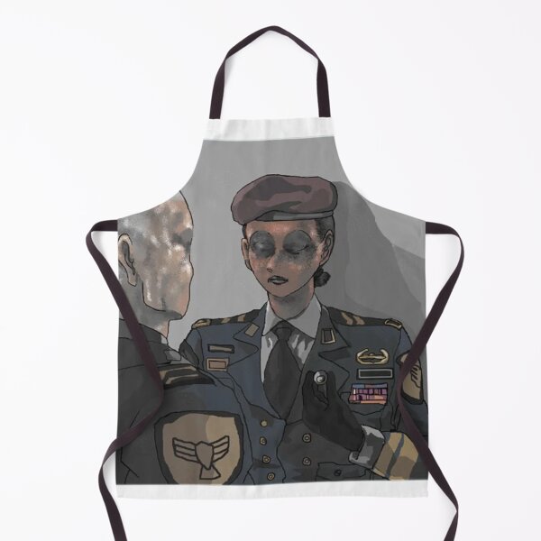 Aperçu de l'œuvre Un homme et une femme portant des vêtements militaires créée et vendue par renimicola.