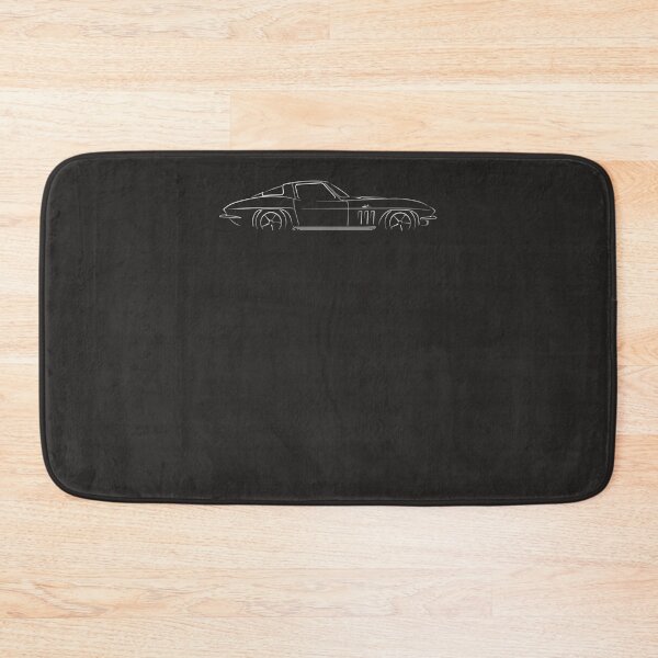 Item preview, C2-Corvette-Stingray-427---Profile-Stencil-White designed and sold by EmilyMoored.