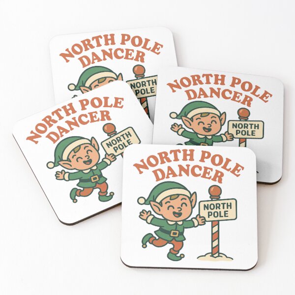 Item preview, North Pole Dancer – Funny Christmas Pun designed and sold by BloomKind.