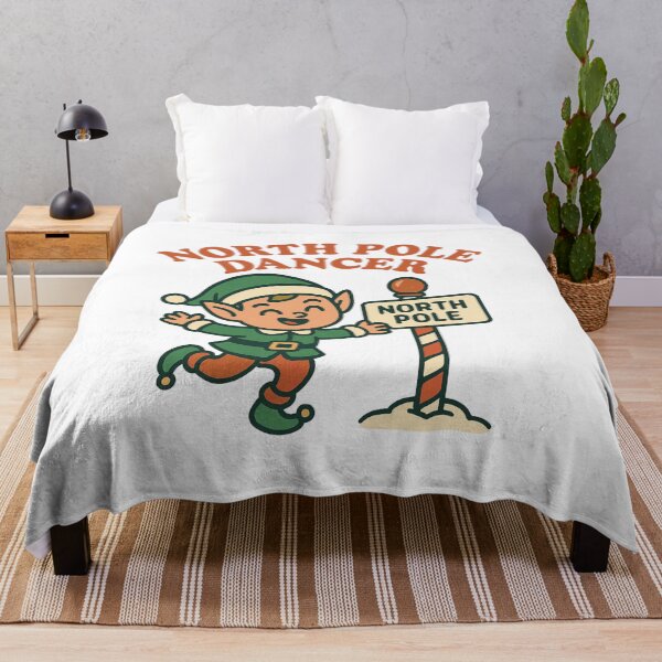 Item preview, North Pole Dancer – Funny Christmas Pun designed and sold by BloomKind.