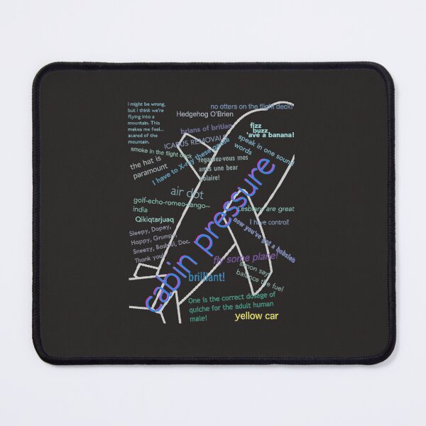 Item preview, Cabin-Pressure-Quote-Collage. designed and sold by EmilyMoored.