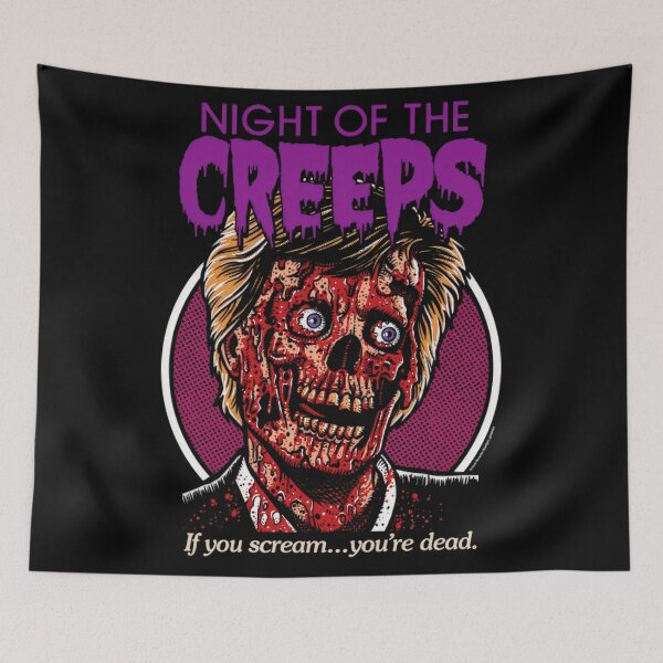 Item preview, horror retro funny movie 90s 80s halloween film vintage action scary music designed and sold by dubejpr.