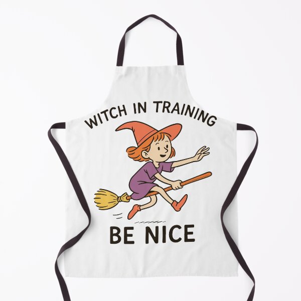 Item preview, Witch In Training Be Nice Halloween Fun designed and sold by LuminOrb.