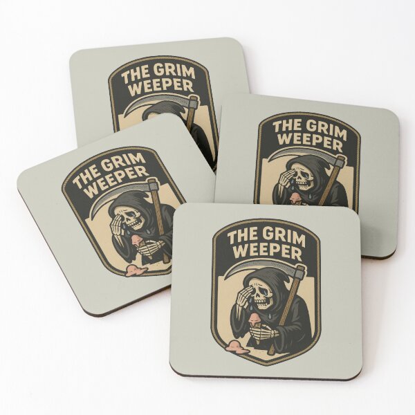 Item preview, The Grim Weeper – Funny Grim Reaper Parody designed and sold by hangmeart.