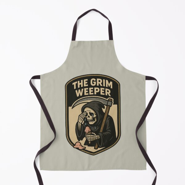 Item preview, The Grim Weeper – Funny Grim Reaper Parody designed and sold by hangmeart.