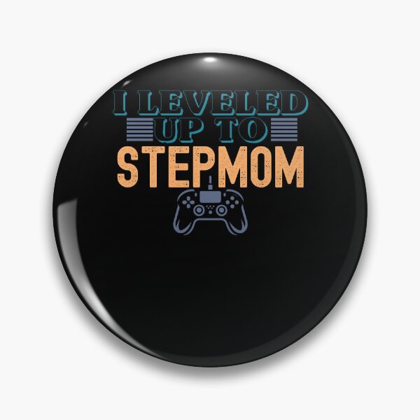 Item preview, I Leveled Up to Stepmom Gamer Family Upgrade designed and sold by LuxeGraphix.