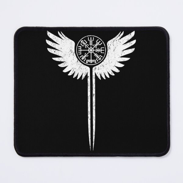 Item preview, Valkyrie wings and Vegvisir designed and sold by Beltschazar.