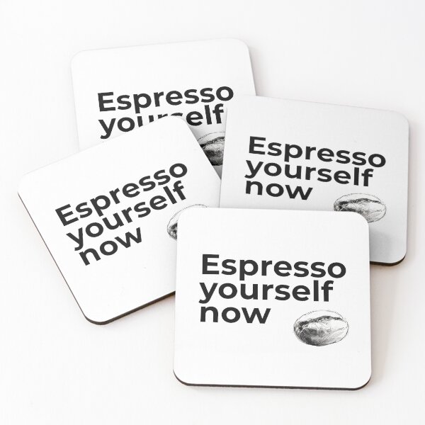 Item preview, Espresso Yourself Now designed and sold by SleekLineSketches.