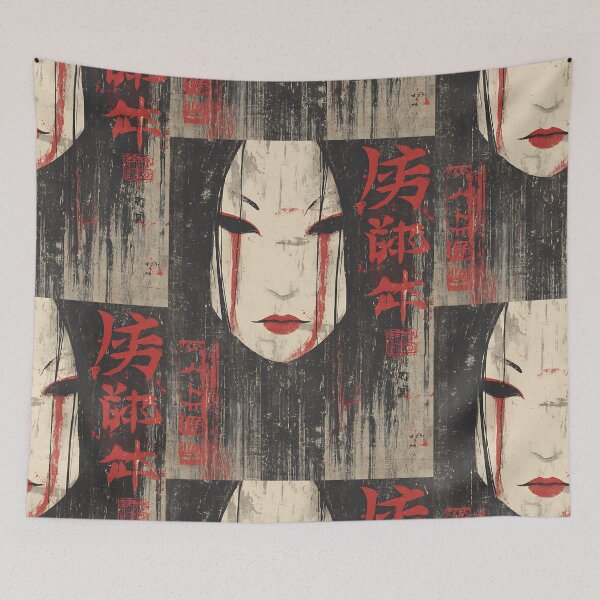 Item preview, The Japanese Yurei Ghost designed and sold by bapupa.