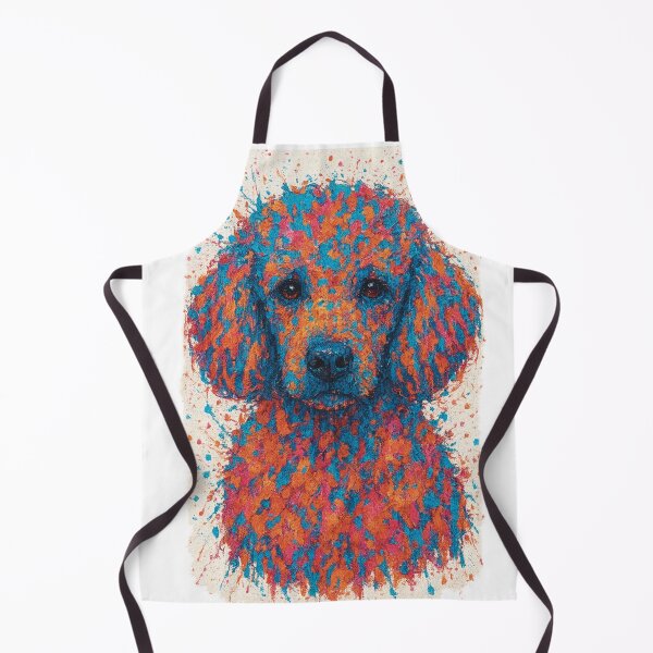 Item preview, Paint Spatter Style Poodle Abstract Art designed and sold by Pokah79.