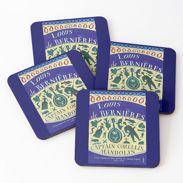 Item preview, Captain Corelli's Mandolin by Louis de Bernières Book Cover designed and sold by booksnbobs.
