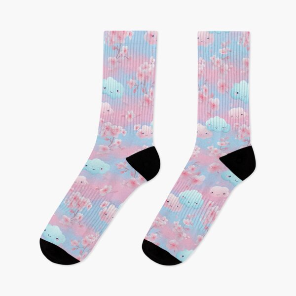 Artikelvorschau, Kawaii Sakura Traum entworfen und verkauft von Kawaii Patterns | Chubby Animals & Cute Ghosts.