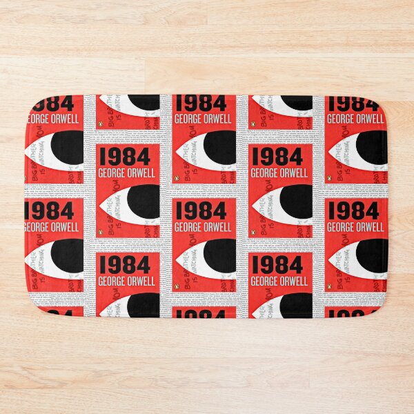 Item preview, Vintage 1984 Book Cover Art Print by George Orwell designed and sold by booksnbobs.