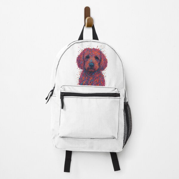 Item preview, Paint Spatter Style Labradoodle Abstract Art designed and sold by Pokah79.