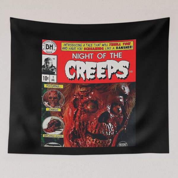 Item preview, vintage halloween scary horror retro 80s funny 90s action music film movie designed and sold by polmaxonm.