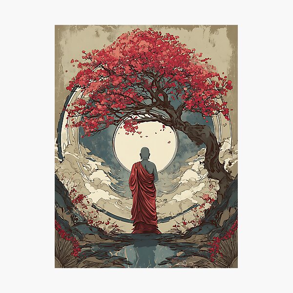 Item preview, Peaceful Zen Buddhism designed and sold by bapupa.