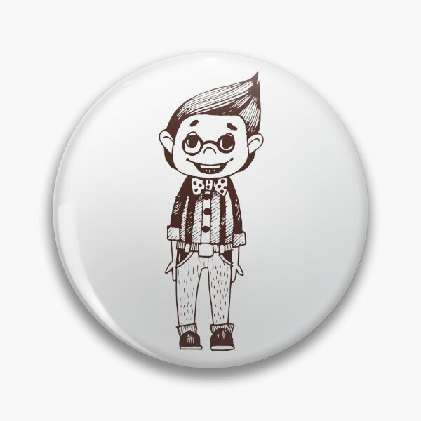 Item preview, Round Glasses Guy designed and sold by DrewLeuschke.