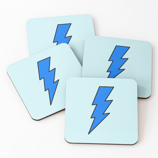 Item preview, Lightning Bolt Blue designed and sold by Jeallan Designs.