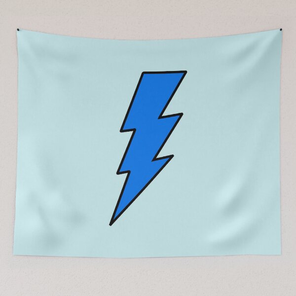 Item preview, Lightning Bolt Blue designed and sold by Jeallan Designs.