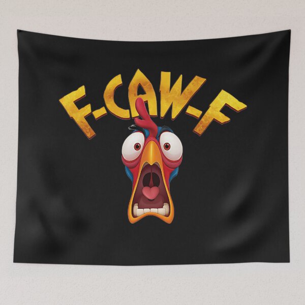 Item preview, Funny Chicken Humor F-Caw-F designed and sold by rapplges.