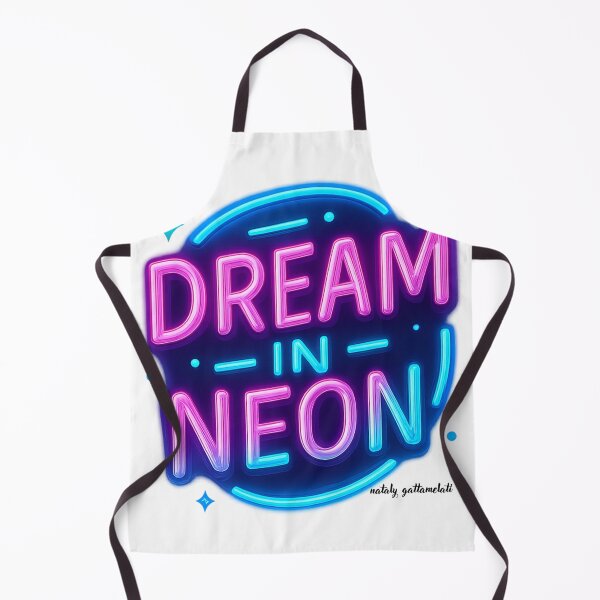 Item preview, ✨ Dream In Neon Bright Retro Lights ✨ designed and sold by natalygattamelati.