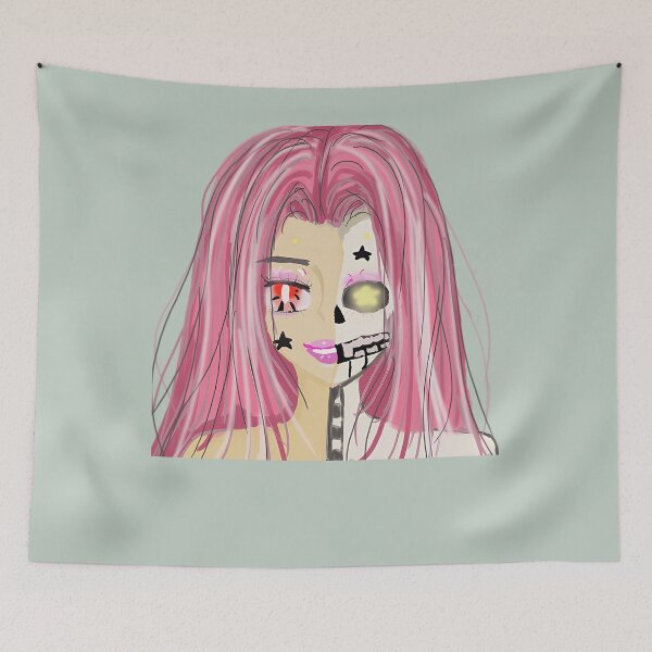 Item preview, Anime Skull Girl  designed and sold by Zingkanger.