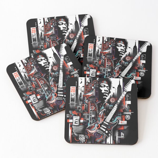 Item preview, Hendrix Urban Legacy - Street Art Tribute designed and sold by ALYSSARATLIFF.